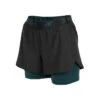 4F Fietsshort Zwart/groen