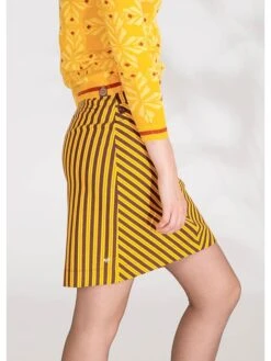 Rok "Take A Look (At Yourself)" Geel -Gstar Kleding Winkel 4funkyflavours rok take a look at yourself geel 2