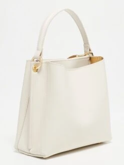 Leren Handtas "Melissa" Crème - (B)20 X (H)25 X (D)7 Cm -Gstar Kleding Winkel abaco leren handtas melissa creme b 20 x h 25 x d 7 cm 2