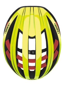 Abus Fietshelm "Aventor" Neongeel -Gstar Kleding Winkel abus fietshelm aventor neongeel 3