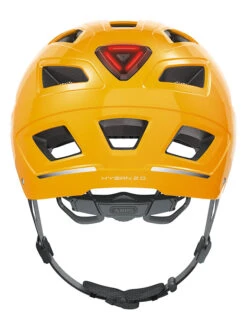 Abus Fietshelm "Hyban 2.0" Okergeel -Gstar Kleding Winkel abus fietshelm hyban 2 0 okergeel 2