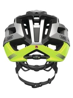 Abus Fietshelm "Moventor QUIN" Neongeel/grijs -Gstar Kleding Winkel abus fietshelm moventor quin neongeel grijs 1