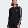 ADIDAS Longsleeve "3S LS" Zwart -Gstar Kleding Winkel adidas longsleeve 3s ls zwart