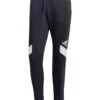 ADIDAS Sweatbroek Zwart/donkerblauw -Gstar Kleding Winkel adidas sweatbroek zwart donkerblauw
