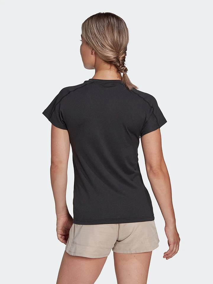 ADIDAS Trainingsshirt Zwart 4 ADIDAS Trainingsshirt Zwart - Afbeelding 2