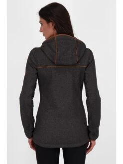 Fleece Vest "Claudine" Antraciet -Gstar Kleding Winkel alife and kickin fleece vest claudine antraciet 1