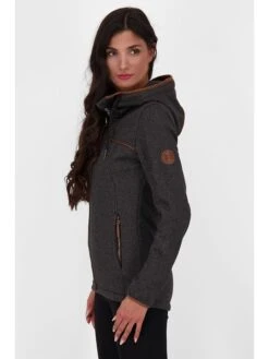 Fleece Vest "Claudine" Antraciet -Gstar Kleding Winkel alife and kickin fleece vest claudine antraciet 2