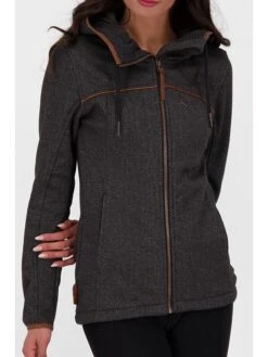 Fleece Vest "Claudine" Antraciet -Gstar Kleding Winkel alife and kickin fleece vest claudine antraciet 3