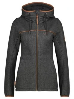 Fleece Vest "Claudine" Antraciet -Gstar Kleding Winkel alife and kickin fleece vest claudine antraciet 5