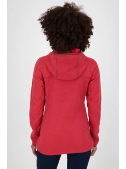 Fleece Vest "Claudine" Rood -Gstar Kleding Winkel alife and kickin fleece vest claudine rood 1