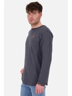 Longsleeve "Alex" Donkerblauw -Gstar Kleding Winkel alife and kickin longsleeve alex donkerblauw 1