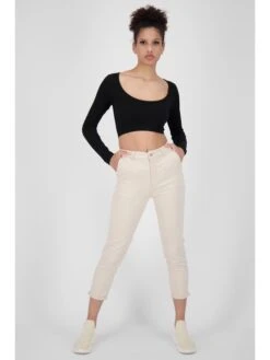 Spijkerbroek "Laureen" - Slim Fit - Crème -Gstar Kleding Winkel alife and kickin spijkerbroek laureen slim fit creme 4