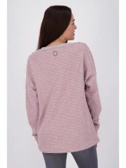 Sweatshirt "Denise" Grijs/roze -Gstar Kleding Winkel alife and kickin sweatshirt denise grijs roze 2