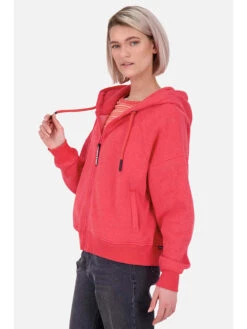 Sweatvest "Jesse" Koraalrood -Gstar Kleding Winkel alife and kickin sweatvest jesse koraalrood 2