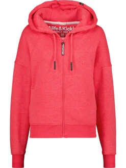 Sweatvest "Jesse" Koraalrood -Gstar Kleding Winkel alife and kickin sweatvest jesse koraalrood 5