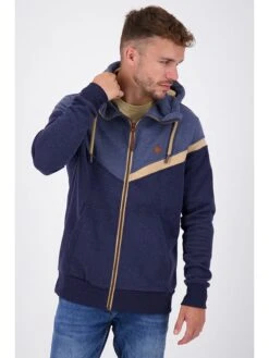 Sweatvest "Julian" Donkerblauw -Gstar Kleding Winkel alife and kickin sweatvest julian donkerblauw 1