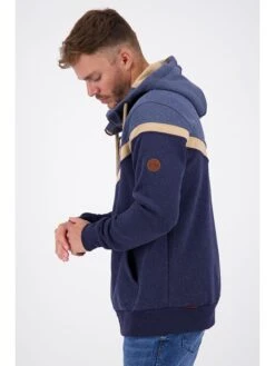 Sweatvest "Julian" Donkerblauw -Gstar Kleding Winkel alife and kickin sweatvest julian donkerblauw 2