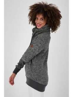 Sweatvest "Vivian" Antraciet -Gstar Kleding Winkel alife and kickin sweatvest vivian antraciet 1