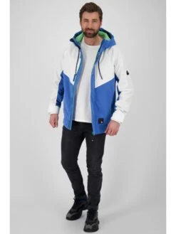 Tussenjas "Jack" Wit/blauw -Gstar Kleding Winkel alife and kickin tussenjas jack wit blauw 4