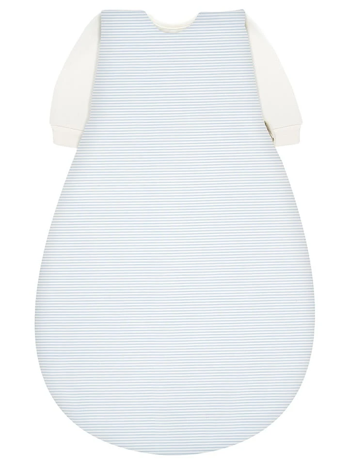 Alvi 3-delige Set: Babyslaapzak "Max" Wit/lichtblauw 4 Alvi 3-delige Set: Babyslaapzak "Max" Wit/lichtblauw - Afbeelding 2