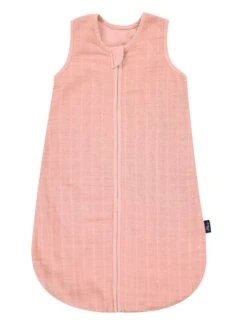 Alvi Mousseline Slaapzak Lichtroze