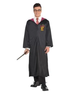 AMSCAN 2-delig Kostuum "Gryffindor" Zwart