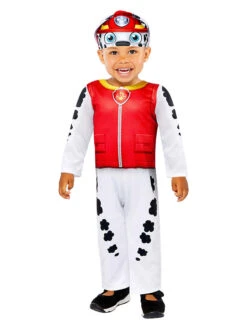 AMSCAN 2-delig Kostuum "Marshall" Wit/rood