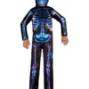 AMSCAN 2-delig Kostuum "Skelet" Neonblauw 2 AMSCAN 2-delig Kostuum "Skelet" Neonblauw -Gstar Kleding Winkel amscan 2 delig kostuum skelet neonblauw