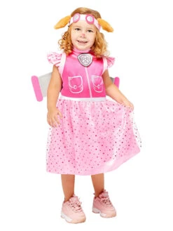 AMSCAN 4-delig Kostuum "Skye Deluxe" Lichtroze