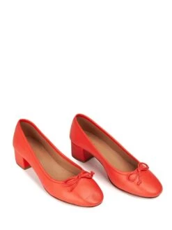Leren Ballerina's "Camila" Rood -Gstar Kleding Winkel anaki leren ballerinas camila rood 1