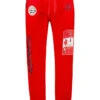 Sweatbroek "Mashana" Rood -Gstar Kleding Winkel anapurna sweatbroek mashana rood