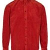 Anerkjendt Corduroyblouse "Leif" - Regular Fit - Rood -Gstar Kleding Winkel anerkjendt corduroyblouse leif regular fit rood