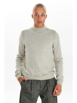 Anerkjendt Wollen Trui "Rico" Grijs