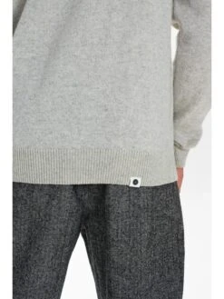 Anerkjendt Wollen Trui "Rico" Grijs -Gstar Kleding Winkel anerkjendt wollen trui rico grijs 3