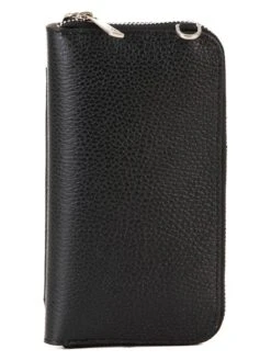 Leren Portemonnee "Cerca" Zwart - (B)11 X (H)19 X (D)4 Cm -Gstar Kleding Winkel anna morellini leren portemonnee cerca zwart b 11 x h 19 x d 4 cm 2