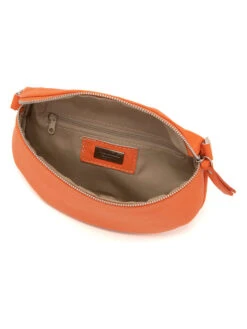 Leren Schoudertas "Berenice" Oranje - (B)25 X (H)14 X (D)1 Cm -Gstar Kleding Winkel anna morellini leren schoudertas berenice oranje b 25 x h 14 x d 1 cm 2