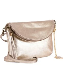 Leren Schoudertas "Beverly" Goudkleurig - (B)22 X (H)18 X (D)2 Cm -Gstar Kleding Winkel anna morellini leren schoudertas beverly goudkleurig b 22 x h 18 x d 2 cm 1