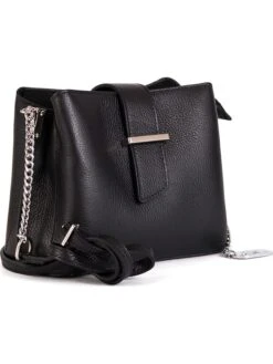 Leren Schoudertas "Ciosa" Zwart - (B)17 X (H)22 X (D)10 Cm -Gstar Kleding Winkel anna morellini leren schoudertas ciosa zwart b 17 x h 22 x d 10 cm 2