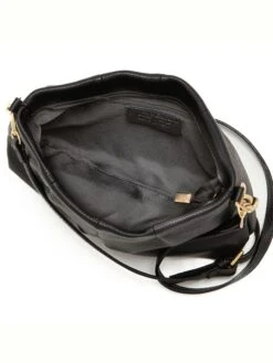 Leren Schoudertas "Corato" Zwart - (B)28 X (H)19 X (D)6 Cm -Gstar Kleding Winkel anna morellini leren schoudertas corato zwart b 28 x h 19 x d 6 cm 3