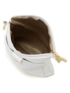 Leren Schoudertas "Erica" Wit - (B)14 X (H)21 X (D)1 Cm -Gstar Kleding Winkel anna morellini leren schoudertas erica wit b 14 x h 21 x d 1 cm 4