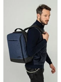 Rugzak "Arctic Hunter" Blauw - (B)31 X (H)42 X (D)12 Cm -Gstar Kleding Winkel arctict hunter rugzak arctic hunter blauw b 31 x h 42 x d 12 cm 1