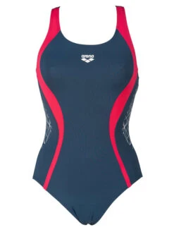 Arena Badpak Donkerblauw/roze