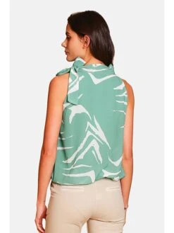 Blousetop Groen/wit -Gstar Kleding Winkel assuili blousetop groen wit 1