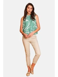 Blousetop Groen/wit -Gstar Kleding Winkel assuili blousetop groen wit 3