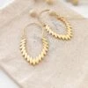 Vergulde Oorringen -Gstar Kleding Winkel atelier miu vergulde oorringen