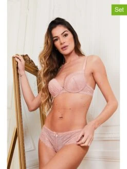 2-delige Ondergoedset "Mata" Lichtroze