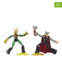 Avengers 2-delige Set: Speelfiguren "Thor V.s. Loki" - Vanaf 4 Jaar