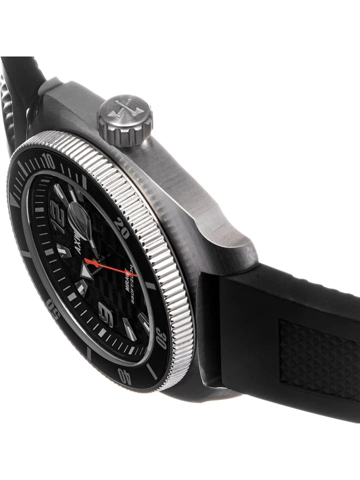 Kwartshorloge "Mirage" Zwart/zilverkleurig 5 Kwartshorloge "Mirage" Zwart/zilverkleurig - Afbeelding 3