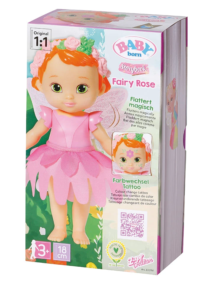 Pop "Baby Born Storybook Fairy Rose" - Vanaf 3 Jaar 4 Pop "Baby Born Storybook Fairy Rose" - Vanaf 3 Jaar - Afbeelding 2