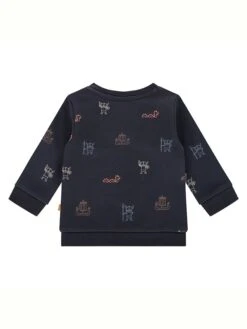 Sweatshirt Donkerblauw/beige -Gstar Kleding Winkel babyface sweatshirt donkerblauw beige 1